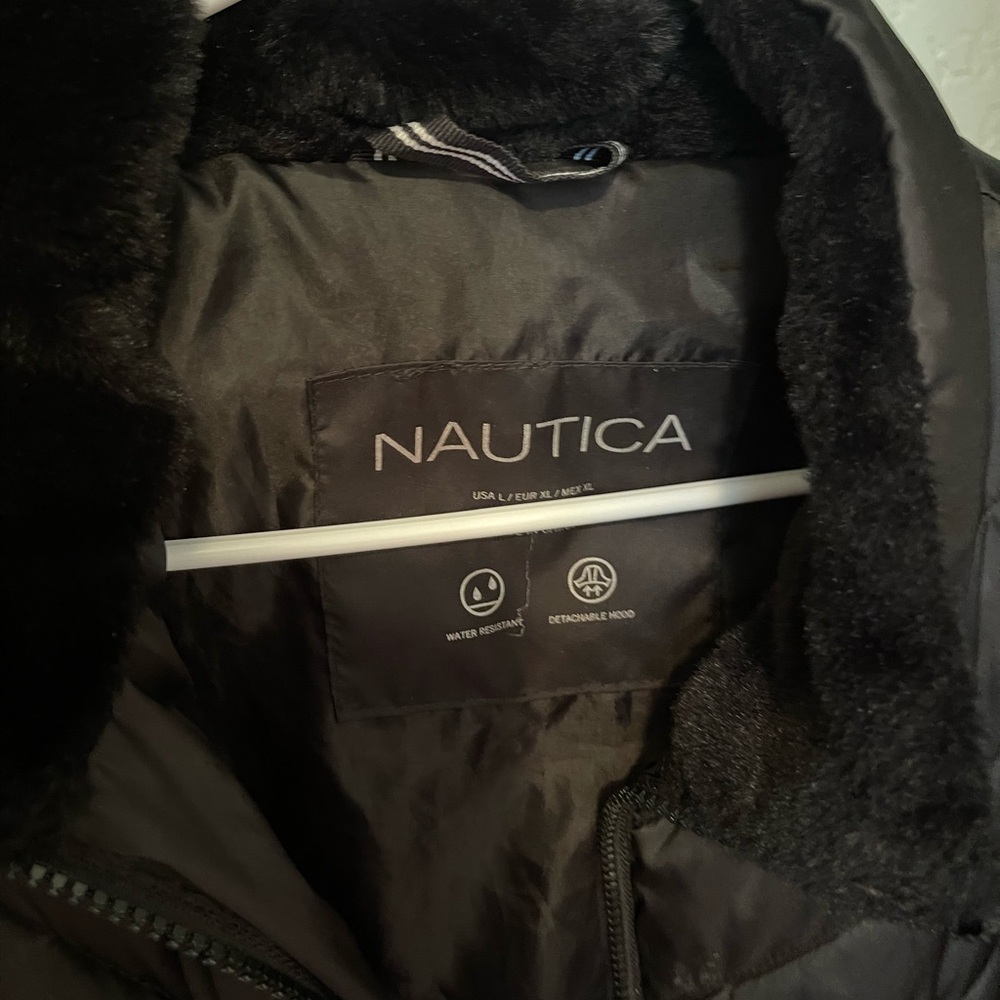 Nautica Charcoal Puffer Coat